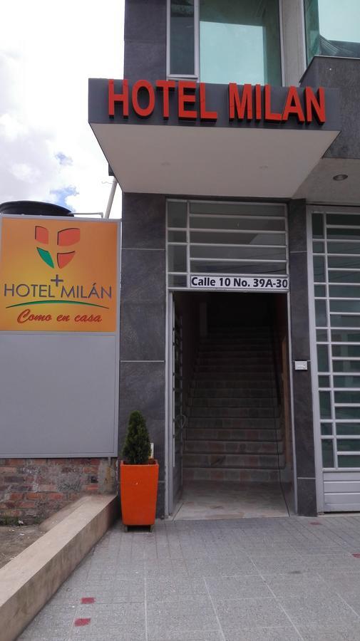 Hotel Milan Duitama Bagian luar foto